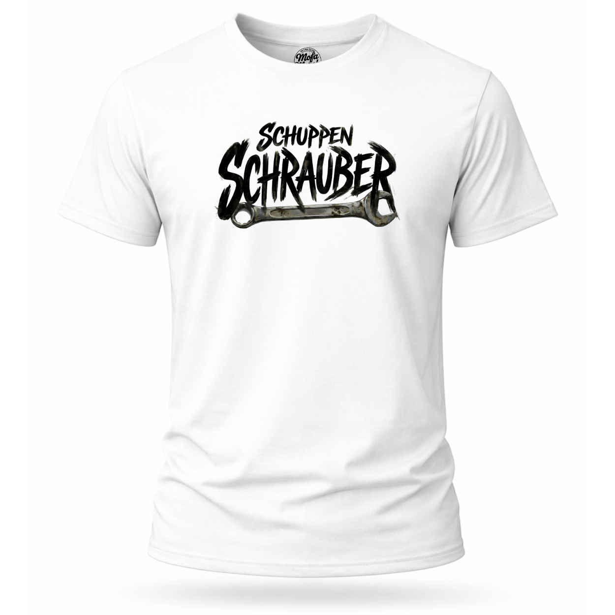 T-Shirt. Schuppen Schrauber.