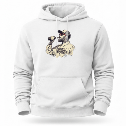 Hoodie Softstyle®. Benzin im Blut.