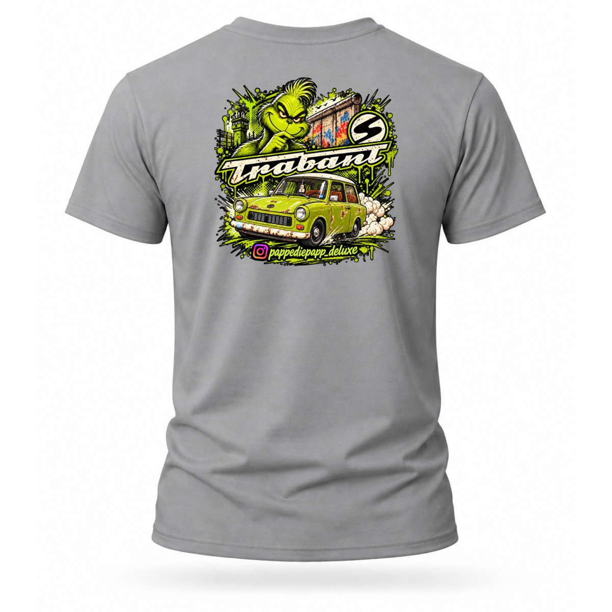 T-Shirt. Pappediepapp / Beidseitig.
