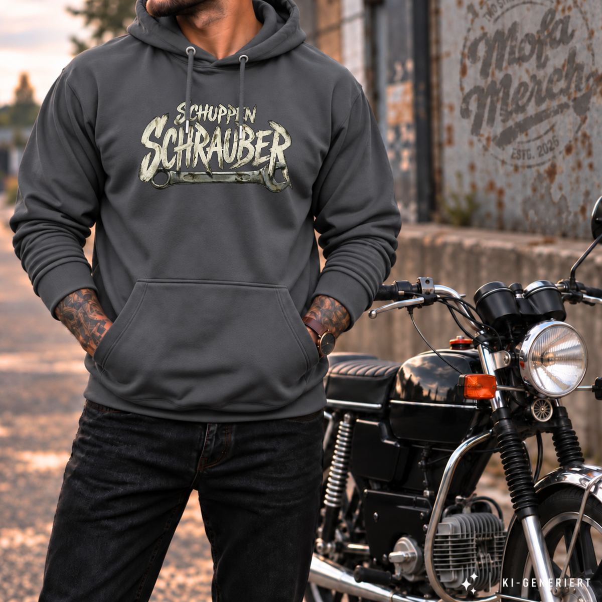 Hoodie Softstyle®. Schuppen Schrauber.