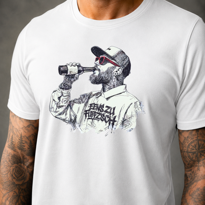 T-Shirt. Benzin im Blut.