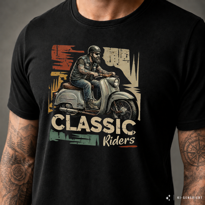 T-Shirt. Classic Riders.