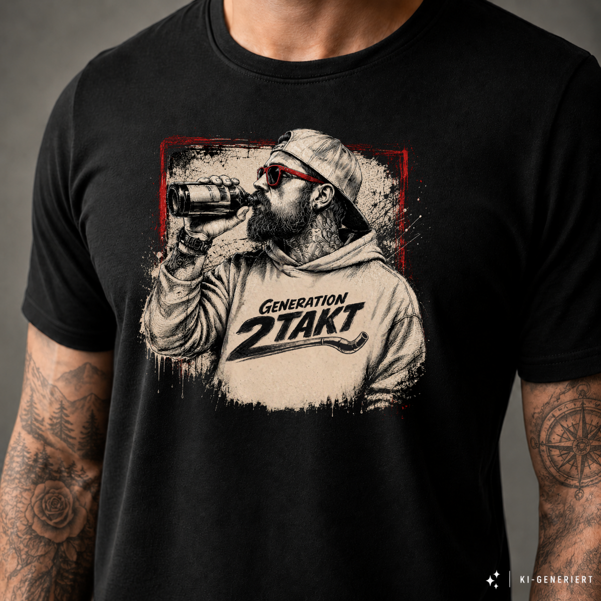 T-Shirt. Generation Zweitakt - Daydrinking.