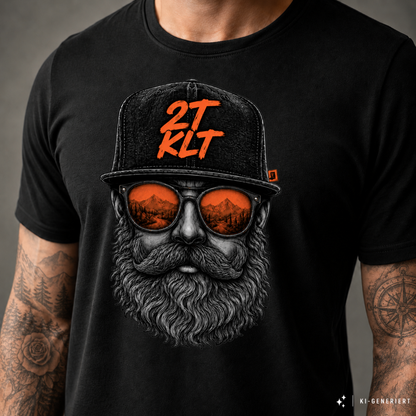 T-Shirt. Zweitakt Nomaden – Der Hipster.
