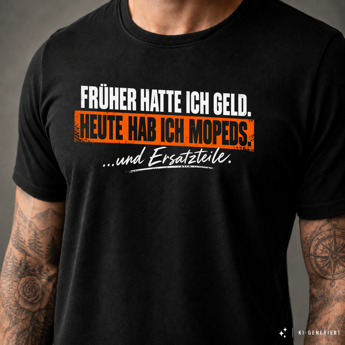 T-Shirt. Früher hatte ich Geld.