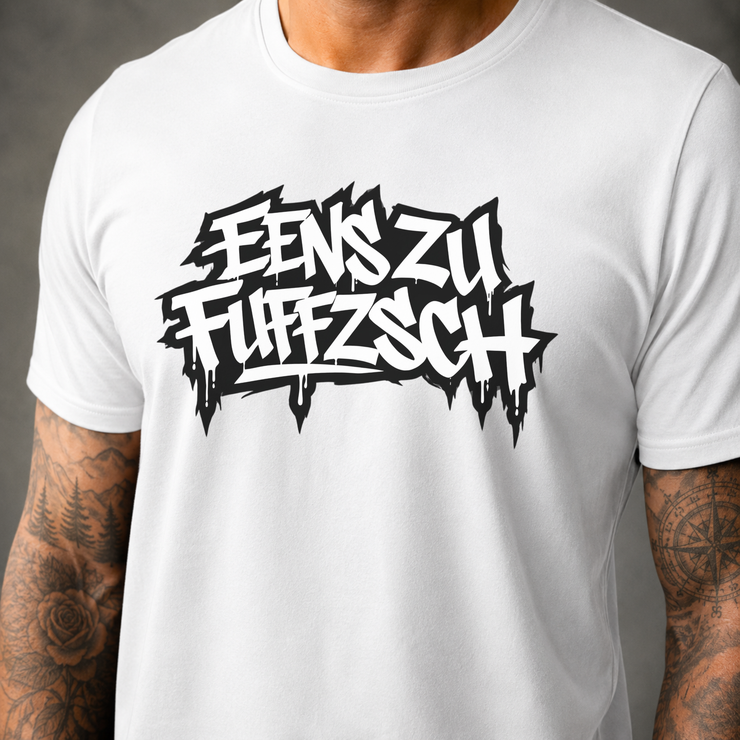 T-Shirt. Eenszufuffzsch.