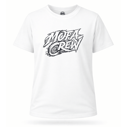 Mädels T-Shirt. Mofa Crew.