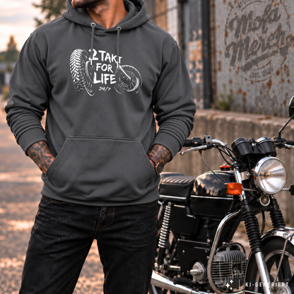Hoodie Softstyle®. 2 Takt for Life.