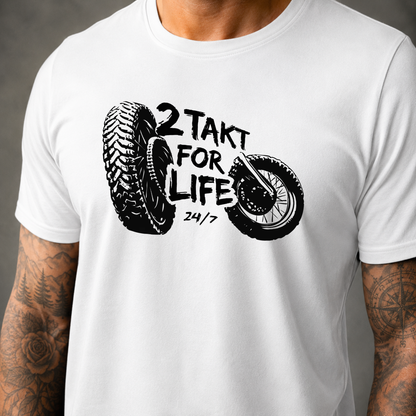 T-Shirt. 2 Takt for Life.