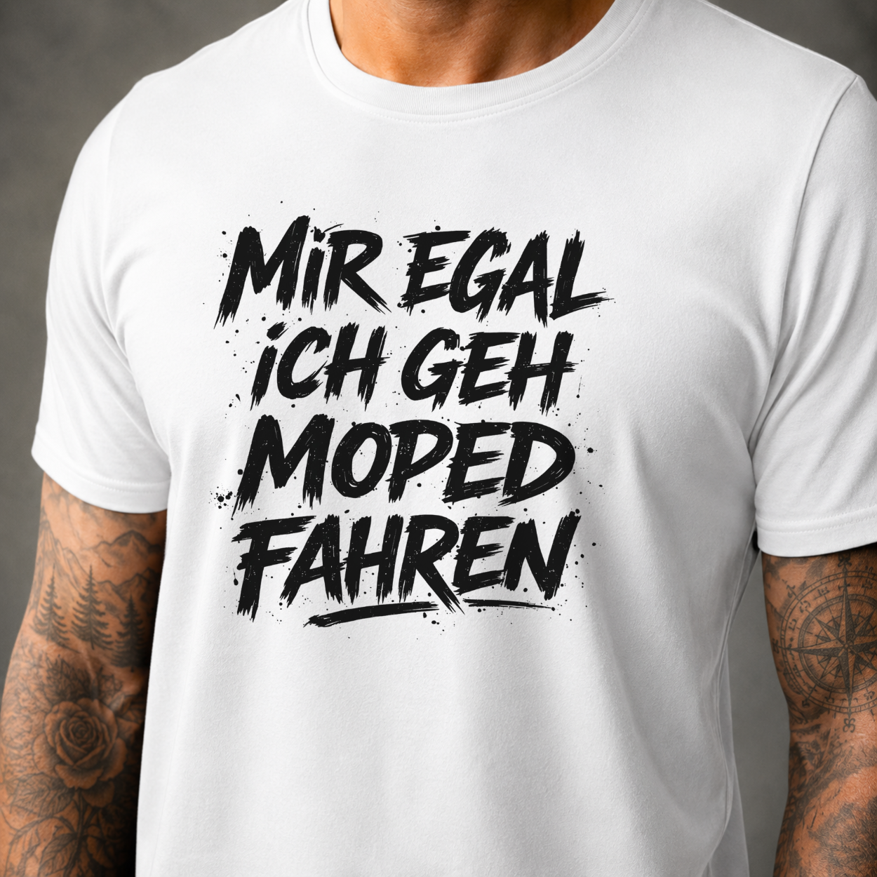 T-Shirt. Mir egal.