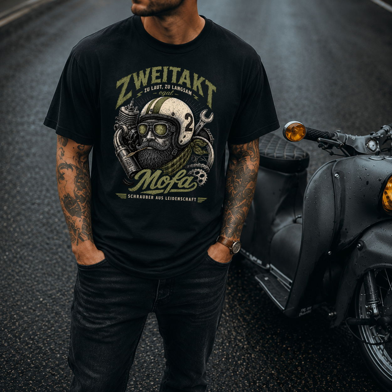 T-Shirt. Schrauber aus Leidenschaft.