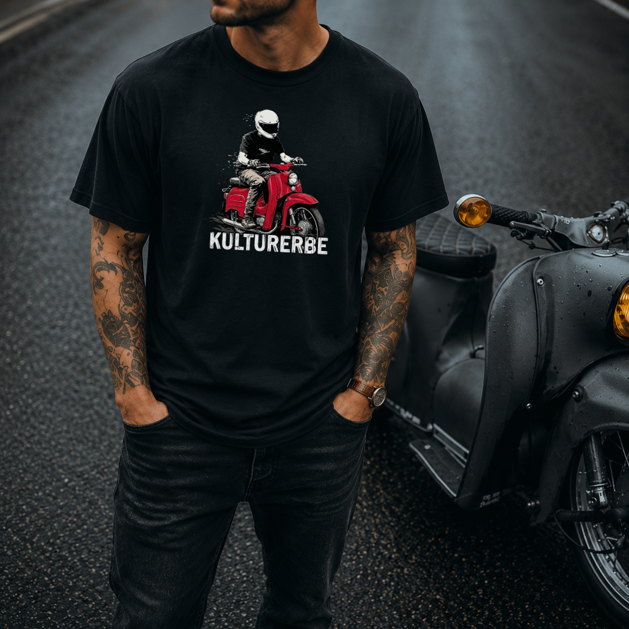 T-Shirt. Kulturerbe.