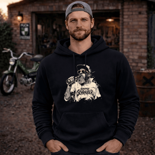 Hoodie Softstyle®. Generation Zweitakt - Schuppenschrauber.