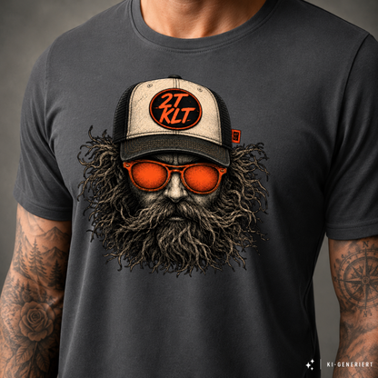T-Shirt. Zweitakt Nomaden – Der Trucker.