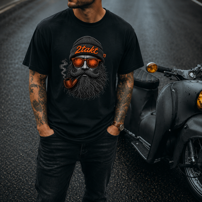 T-Shirt. Zweitakt Nomaden – Der Seemann.