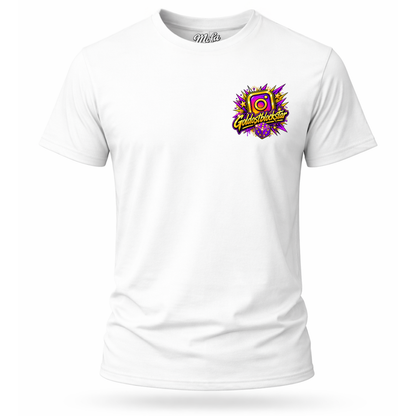 T-Shirt. Goldostblockstar / Beidseitig