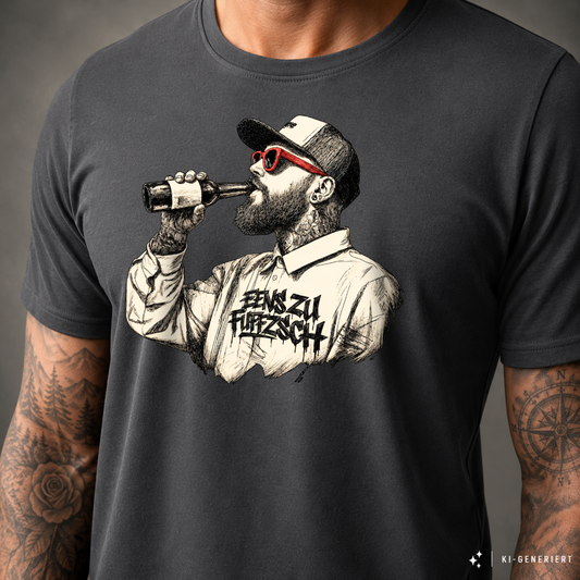 T-Shirt. Benzin im Blut.