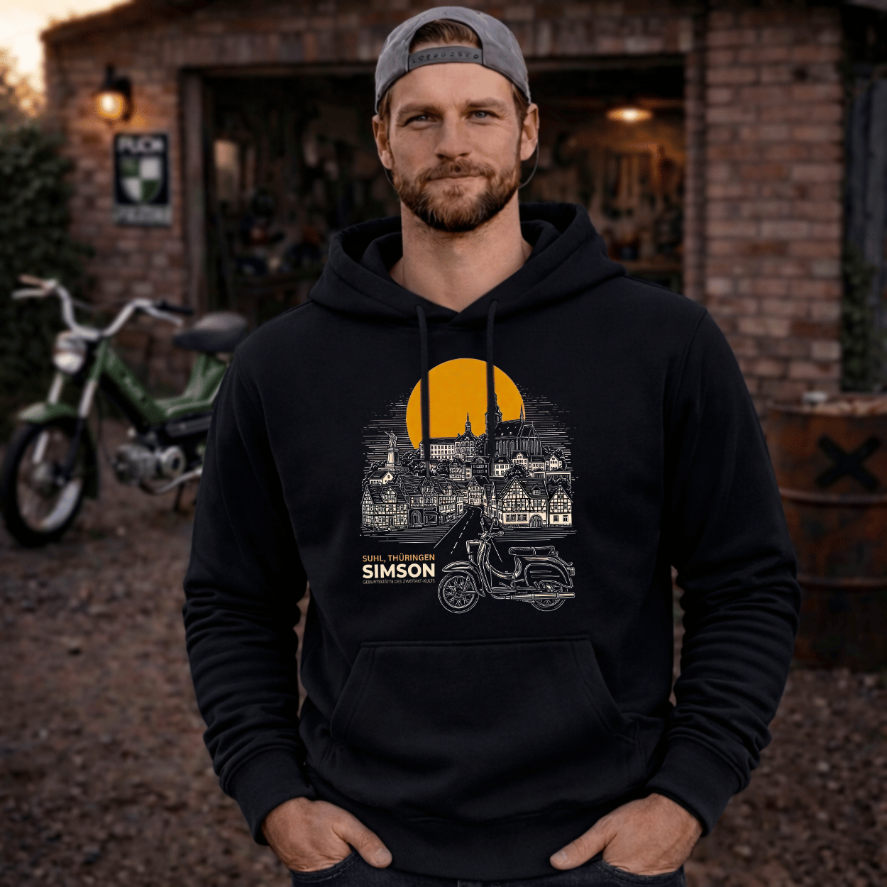 Hoodie Softstyle®. Simson - Suhl, Thüringen.