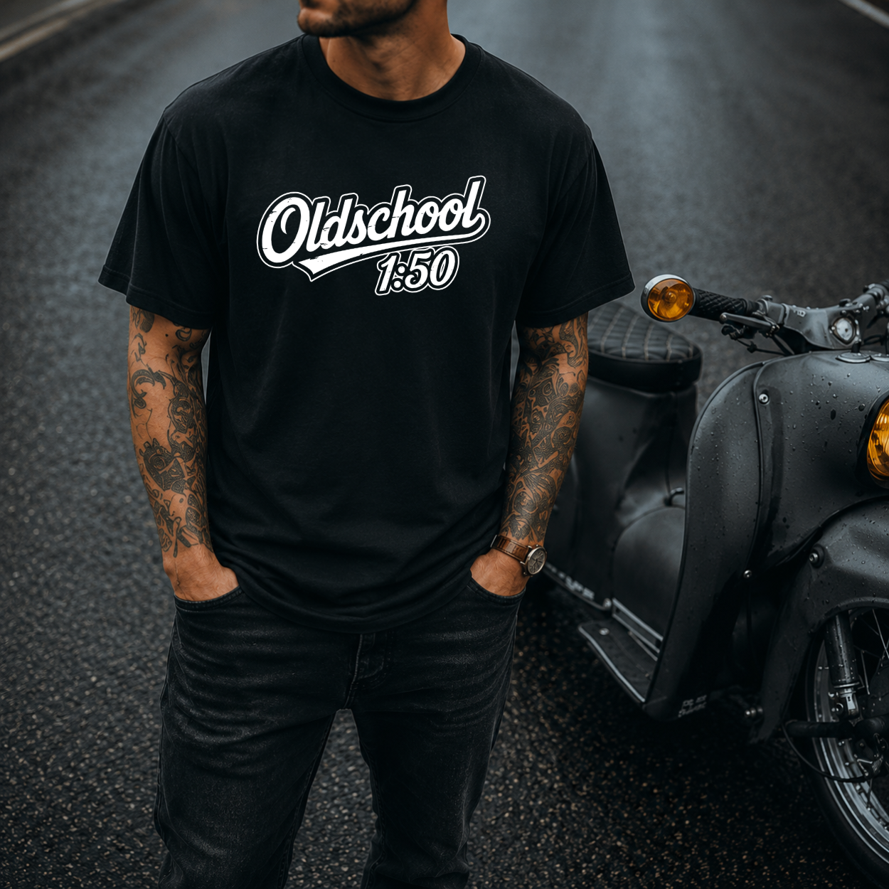 T-Shirt. Oldschool.