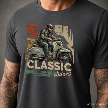 T-Shirt. Classic Riders.