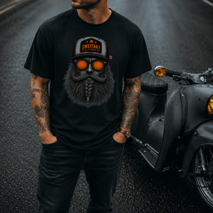 T-Shirt. Zweitakt Nomaden – Der Wikinger.