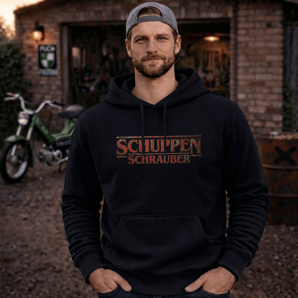 Hoodie Softstyle®. Schuppenschrauber.