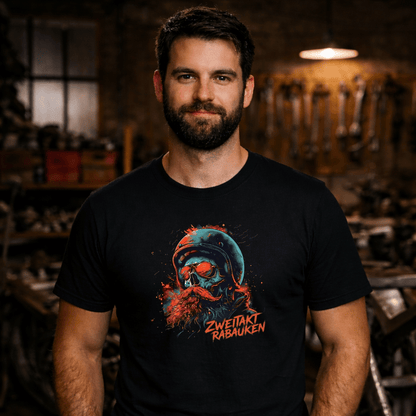 T-Shirt. Zweitakt Rabauken.