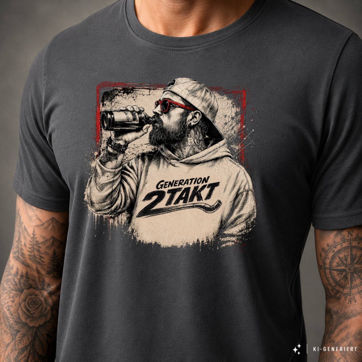 T-Shirt. Generation Zweitakt - Daydrinking.