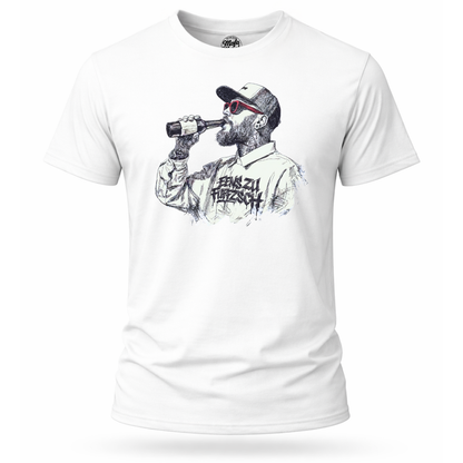 T-Shirt. Benzin im Blut.