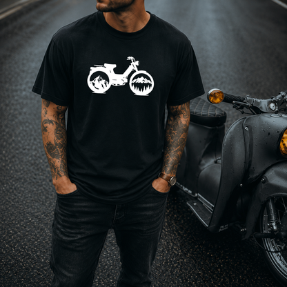 T-Shirt. Freiheit auf zwei Rädern.