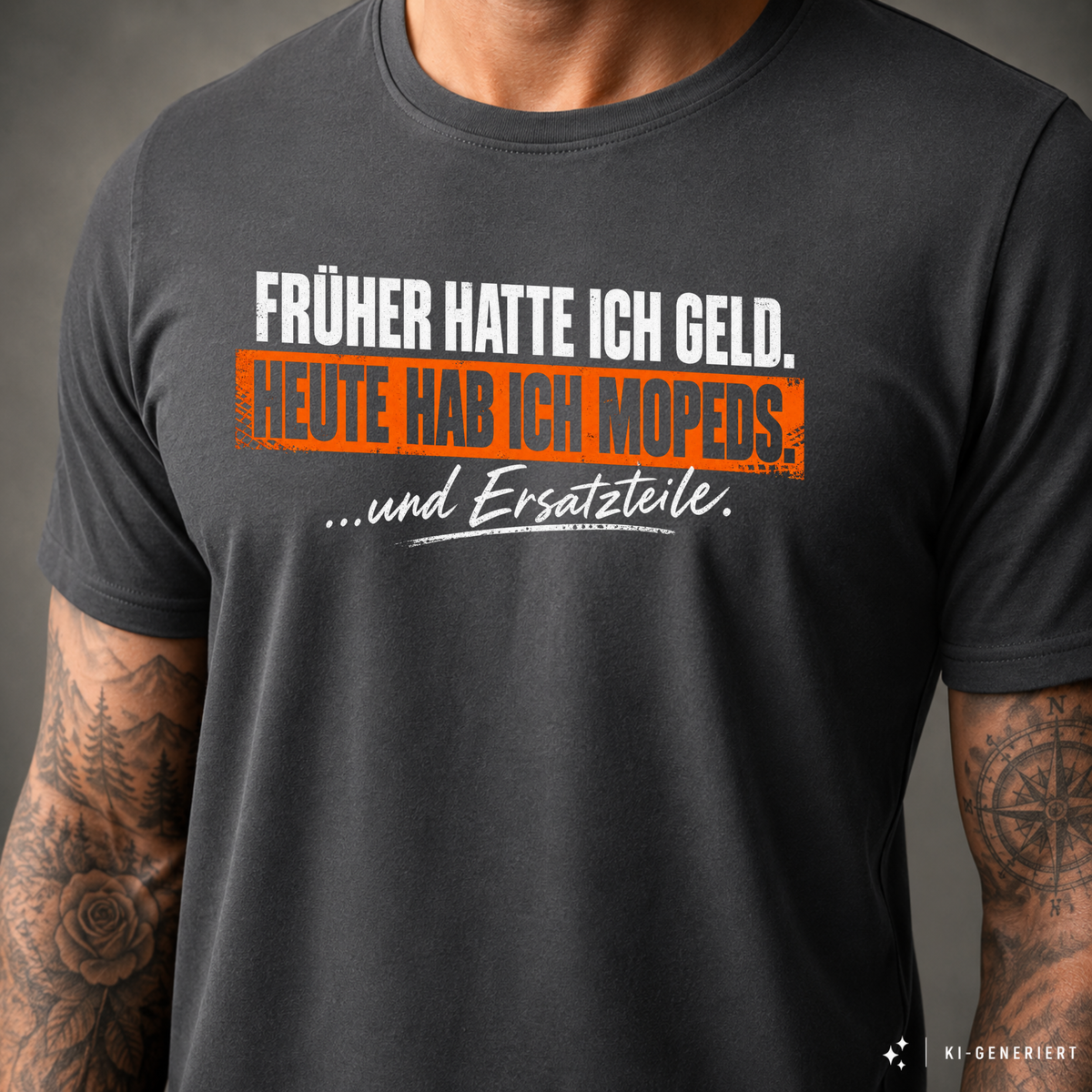 T-Shirt. Früher hatte ich Geld.