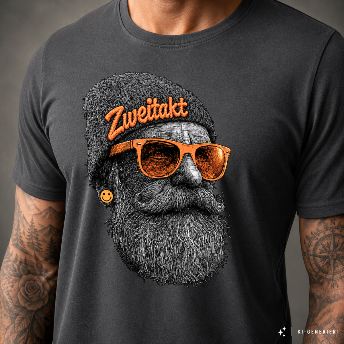T-Shirt. Zweitakt Schrauber.