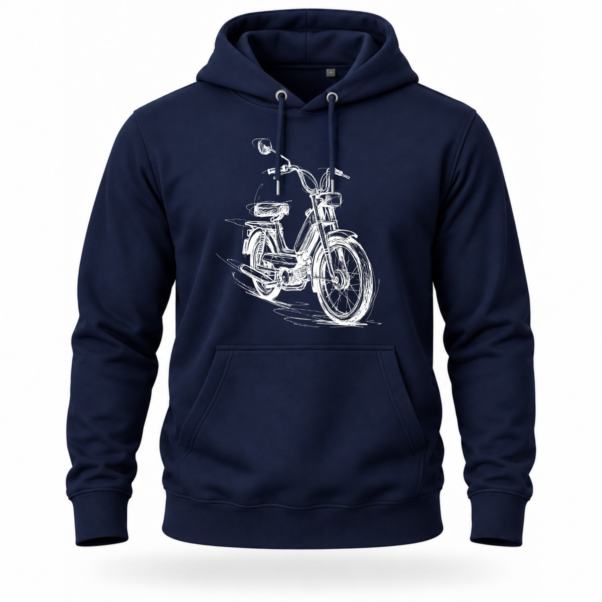 Hoodie Softstyle®. Classic Moped Line.