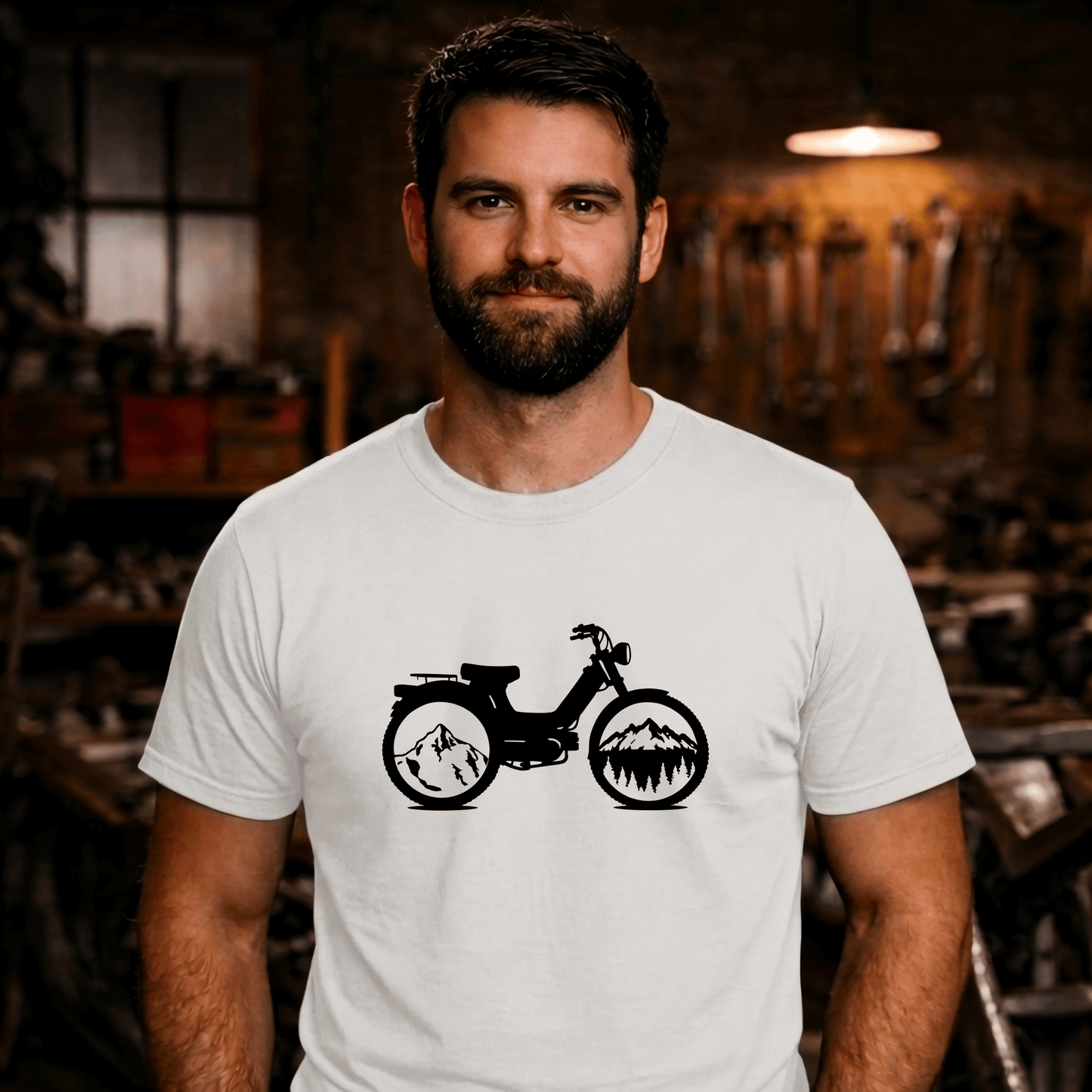 T-Shirt. Freiheit auf zwei Rädern.