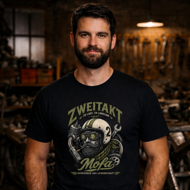T-Shirt. Schrauber aus Leidenschaft.