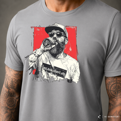 T-Shirt. Generation Zweitakt - Es eskaliert eh.