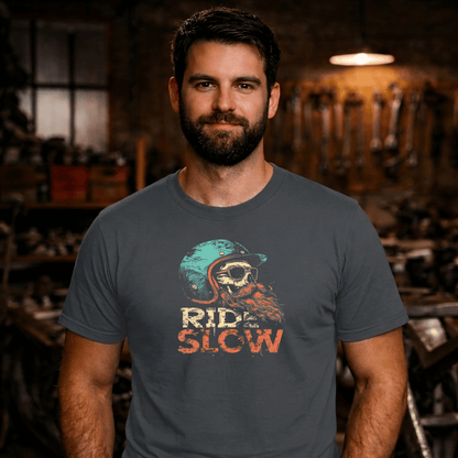 T-Shirt. Ride Slow.