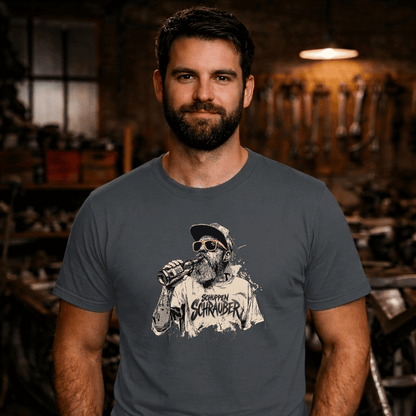 T-Shirt. Schuppenschrauber.