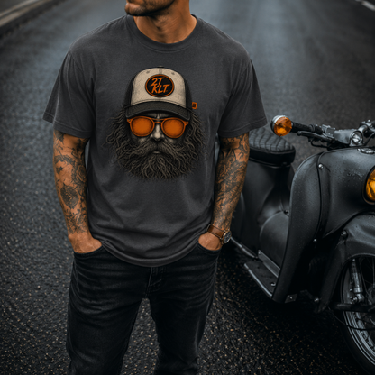 T-Shirt. Zweitakt Nomaden – Der Trucker.