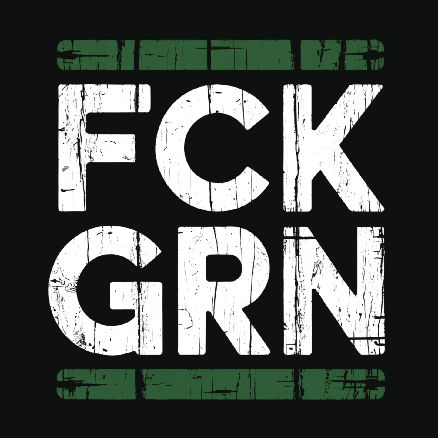 T-Shirt. FCK GRN.