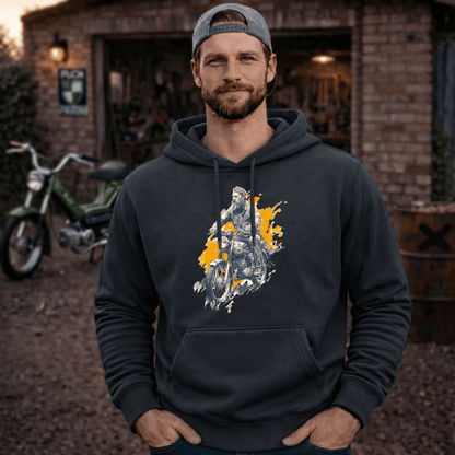 Hoodie Softstyle®. Alte Schule.