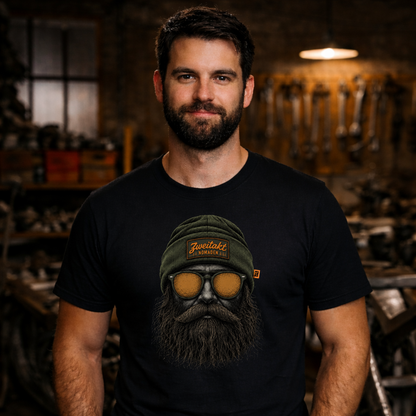 T-Shirt. Zweitakt Nomaden – Der Jäger.