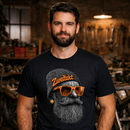 T-Shirt. Zweitakt Schrauber.