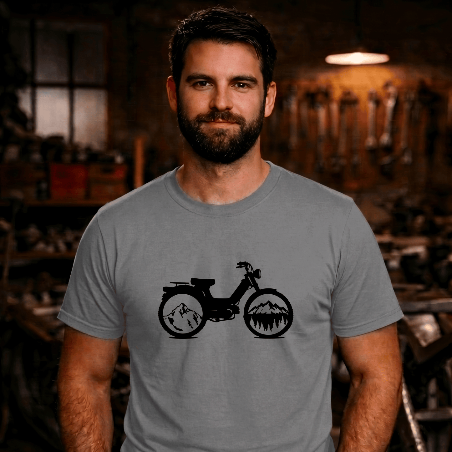 T-Shirt. Freiheit auf zwei Rädern.