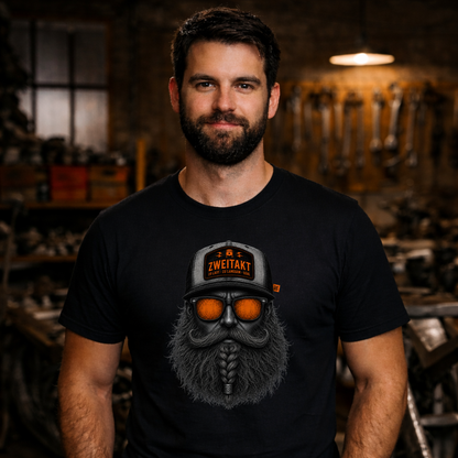 T-Shirt. Zweitakt Nomaden – Der Wikinger.