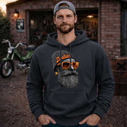 Hoodie Softstyle®. Zweitakt Schrauber.