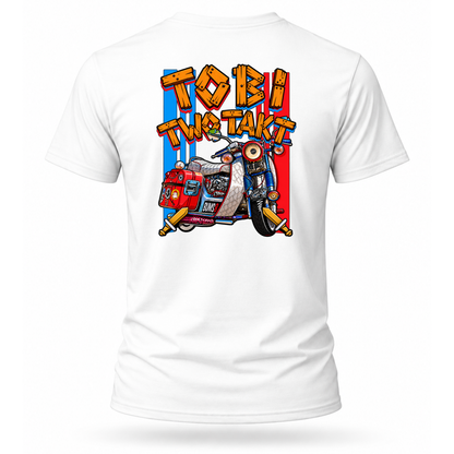 T-Shirt. Tobi Two Takt / Beidseitig.