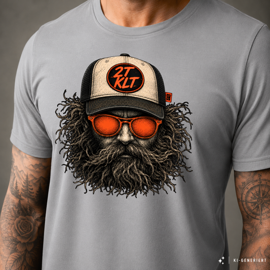T-Shirt. Zweitakt Nomaden – Der Trucker.