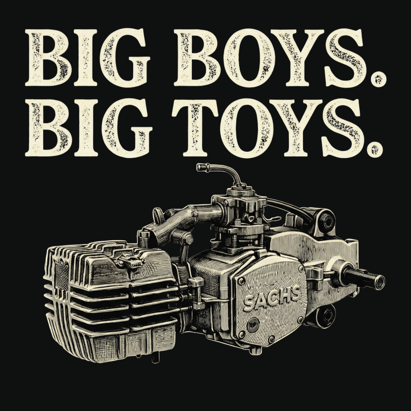 T-Shirt. Big Boys Big Toys.