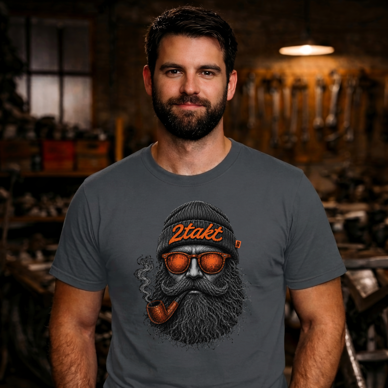 T-Shirt. Zweitakt Nomaden – Der Seemann.